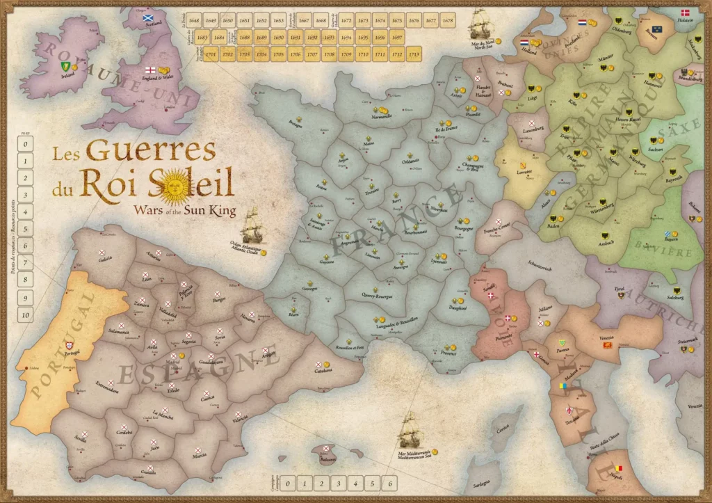 The Wars of the Sun King - 1648-1713