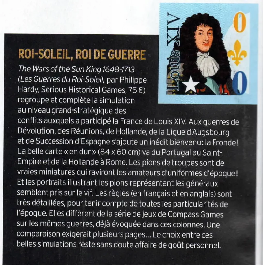 Guerres et Histoire - Roi-Soleil, roi de guerre