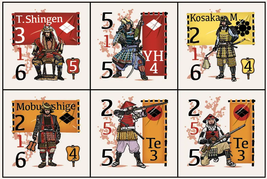 Kawanakajima 1561 - Battles of the Sengoku Jidai - Units