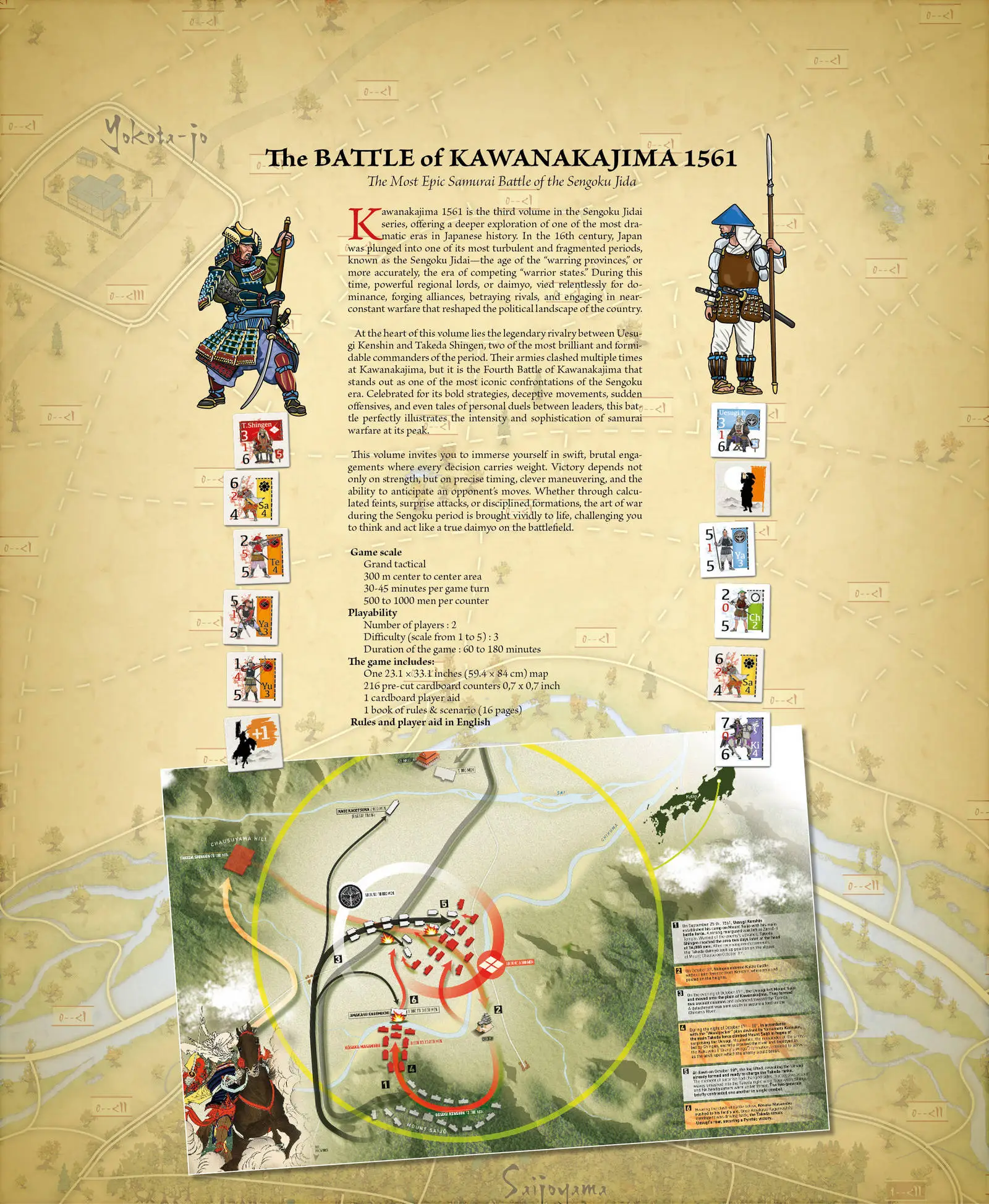 Kawanakajima 1561 - Battles of the Sengoku Jidai